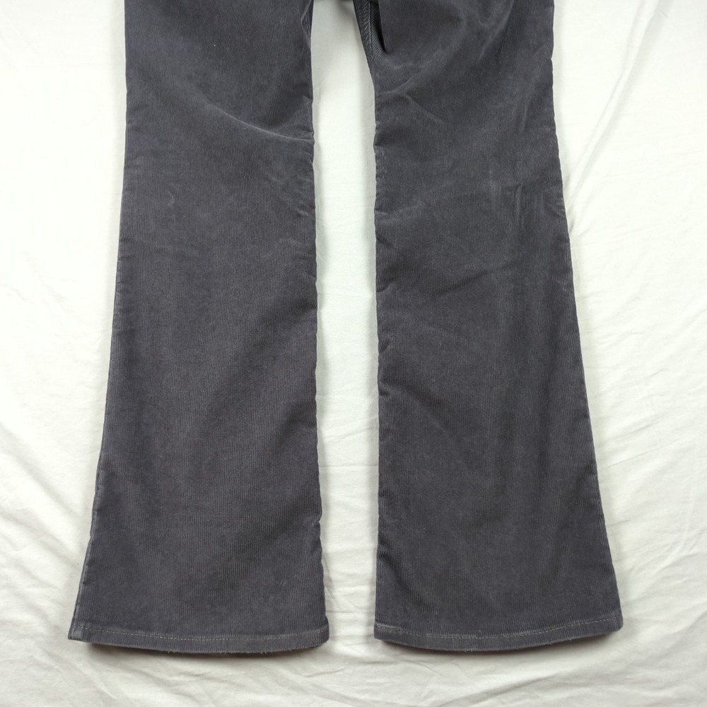Levis Jeans Womens 31 Black Superlow Boot Cut Corduroy Classic Western Cowgirl - Picture 15 of 16